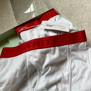 NWT Off-White 3 pack underwear boxer briefs size M